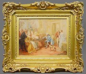 A Friendly Game Of Chess by Vicente Garcia de Paredes