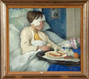 L""enfant Convalescente by Rene De Pauw