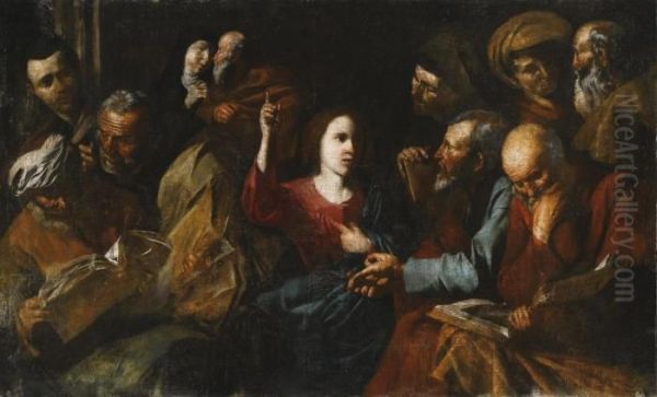 Christ Among The Doctors - view 1