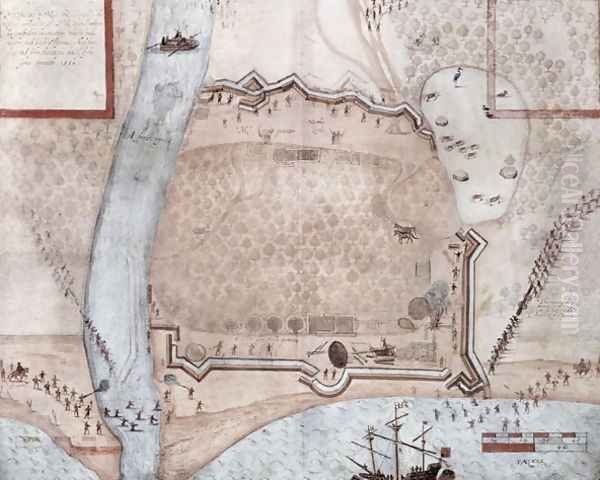 Fortified Encampment, Puerto Rico - view 1