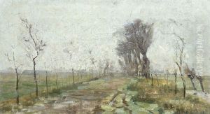 Paysage A Lissewege by Valerius De Saedeleer