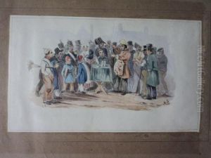 Vendeur De Rue by Louis-Auguste De Sainson