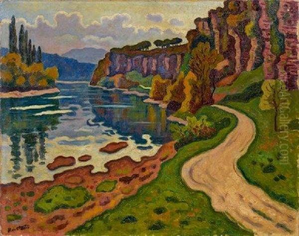 Paysage Vallonne A La Riviere - view 1