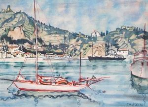 Harbour Scene Harbour Scene