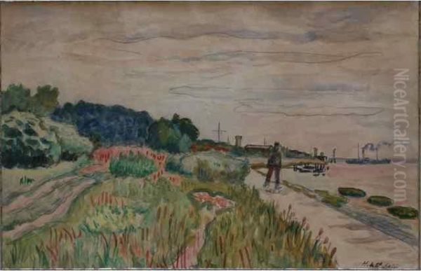 Bateaux Remontant La Seine Devanthonfleur - view 1