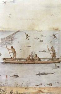 Indians Fishing Indians Fishing