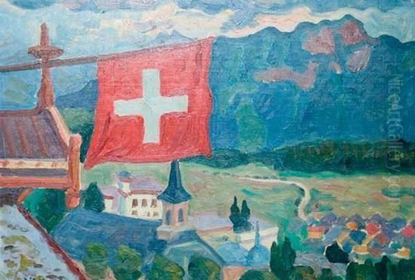 Le Drapeau Suisse - view 1