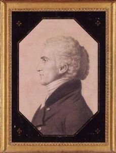 Profile Portrait Of Captain Meriwether Lewis by Charles Balthazar J. F. Saint-Memin