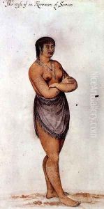 Indian Woman of Secoton by John White