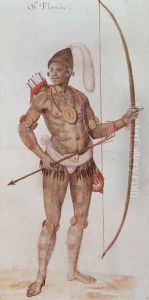 Indian Man of Florida by John White