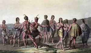 Indigenous natives from America by John White