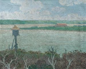 Desembocadura Del Rio Santa Lucia by Carlos Maria De Santiago