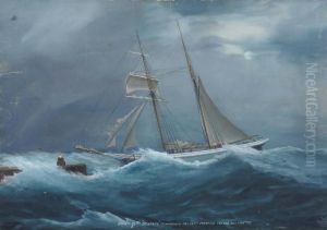 Ritratto Di Veliero In Navigazione by Antonio de Simone