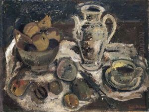 Nature Morte A La Cafetiere by Gustave De Smet