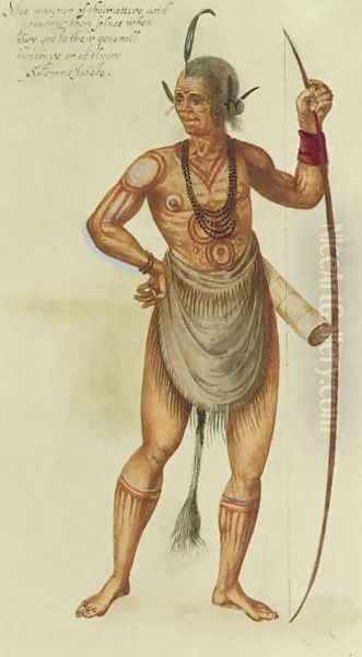 Indian in Body Paint - view 1