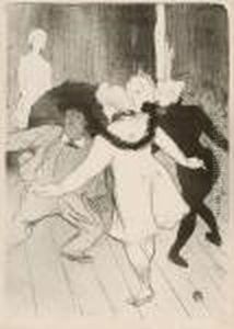 Folies Bergeres: Les Pudeurs De Monsieur Prudhomme by Henri De Toulouse-Lautrec