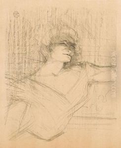 Yvette Guilbert. Drawn By H. De Toulouse-lautrec by Henri De Toulouse-Lautrec