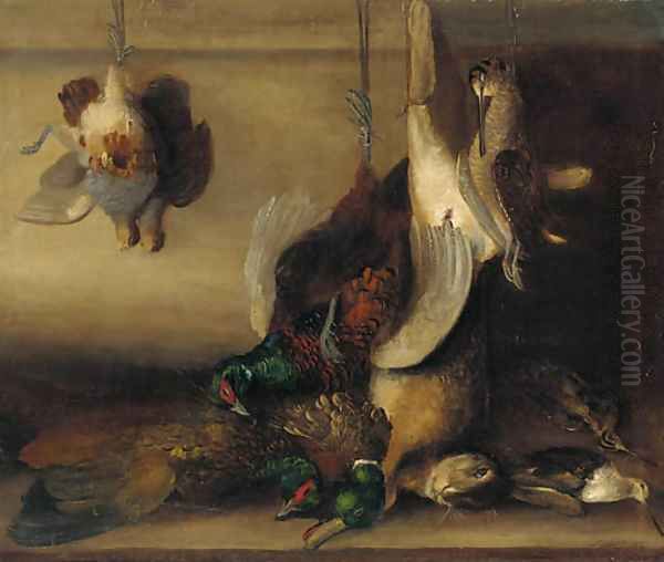 Game in a larder - view 1