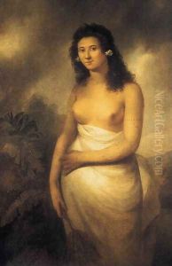 Portrait of Poedua 1777-85 by John Webber