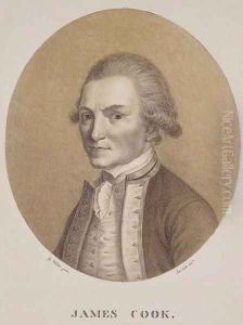 Captain James Cook, engraved by Josef Selb, c.1820 by John Webber
