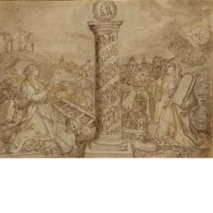 Christian Allegory by Maarten de Vos