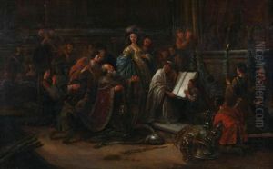 Oud-testamentische Scene