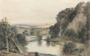 View Of Matlock by Peter de Wint