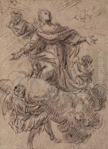 Himmelfahrt Mariens by Jacob de Wit