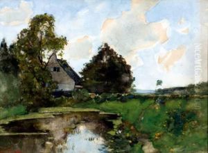 Boerderij Aan De Sloot by Willem de Zwart