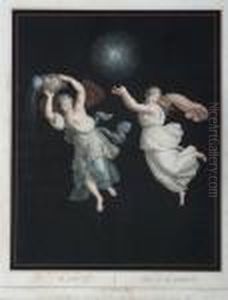 Ora Iv Di Notte by Philibert-Louis Debucourt