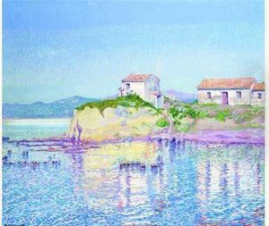 Bord De Mer Mediterraneen by Marcel Debut