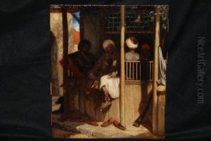Soggetto Orientalista by Alexandre Gabriel Decamps