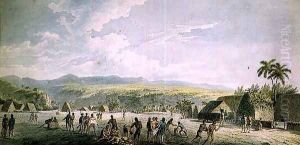 An Inland view in Atooi, 1781-4 by John Webber