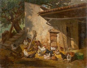 Interieur De Poulailler Et Basse-cour by Alexandre Defaux
