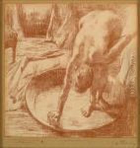 La Toilette by Edgar Degas