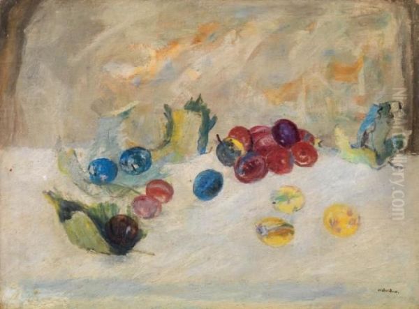 Foglie E Frutta Sul Tavolo - view 1