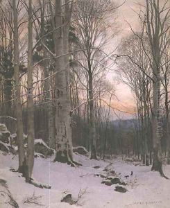 Twilight, Beech Woods by James Thomas Watts