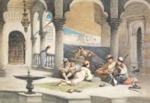 Musique Au Harem by Cesare Felix dell' Acqua