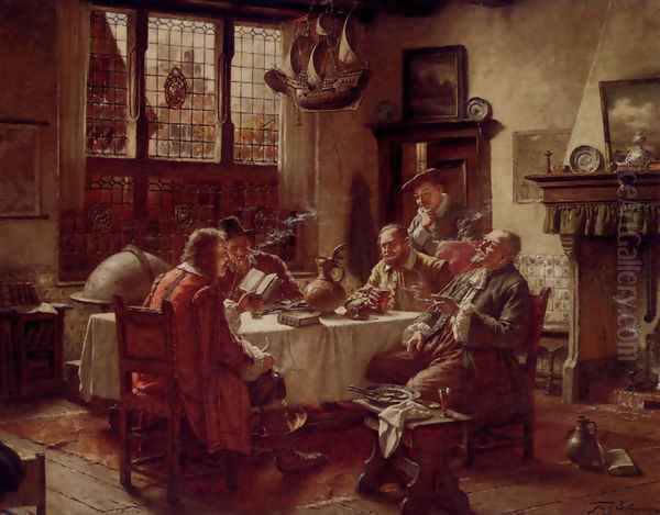 A Literary Gathering - view 1