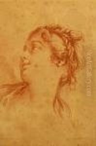 Tete De Jeune Femme by Gilles/ Le Jeune Ii Demarteau