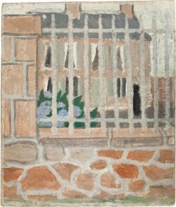 La Maison Derriere La Grille, Dite La Maison Du Poete by Maurice Denis