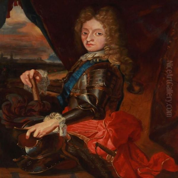 Two Of Portraits Of Frederik Iv And His Wife Anna Sophie Reventlow - view 1