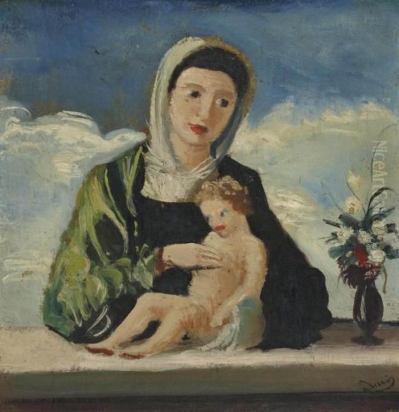 La Vierge Et L'enfant (d'apres Bellini) - view 1