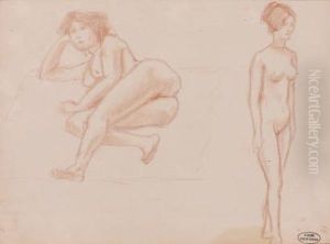 Etude De Nus by Andre Derain