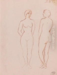 Etude De Nus by Andre Derain