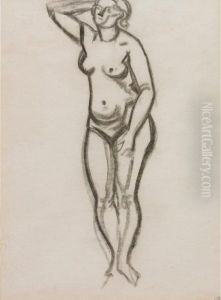 Standing Nude by Andre Derain