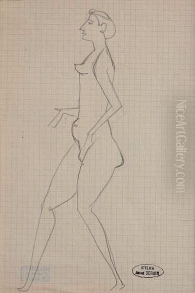 Femme De Profil - view 1