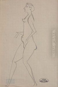 Femme De Profil by Andre Derain
