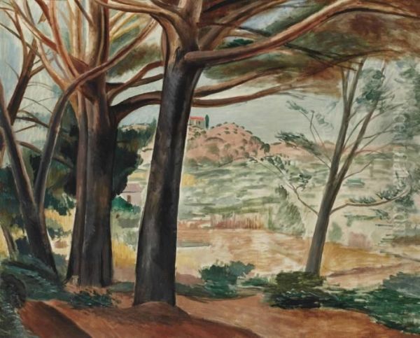 La Foret De Martigues Avec Trois Cachets - view 1
