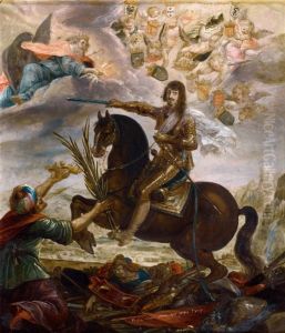 Triomphe De Louis Xiii by Claude Deruet